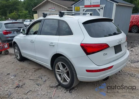 2016 Audi Q5 2.0T Premium z USA, uszkodzony, nr VIN WA1L2AFP1GA100124
